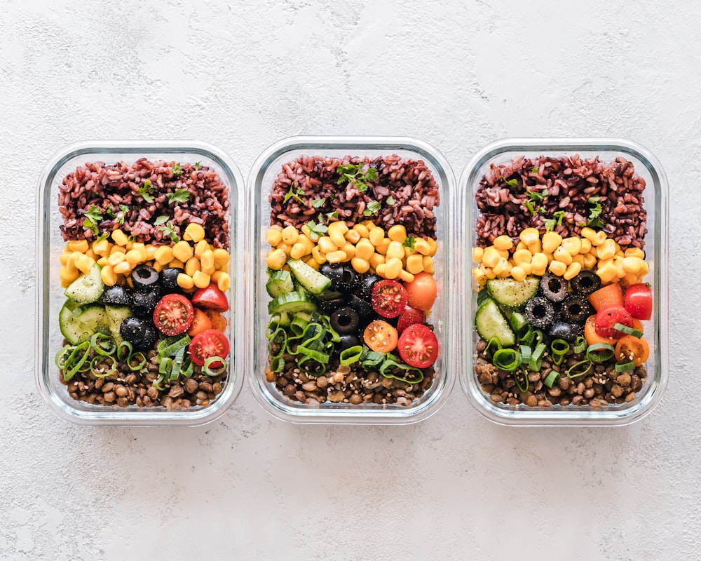 Composición de comidas saludables y equilibradas